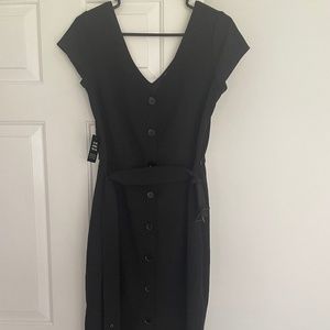 Express Work Dress, Black, Size M